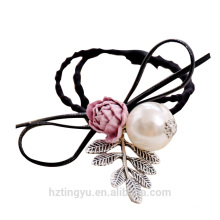 Custom OEM Promotional hairbands girls sweet style wholesale flower hairband